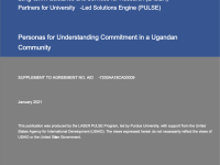 Personas for Understanding Commitment in a Ugandan Community