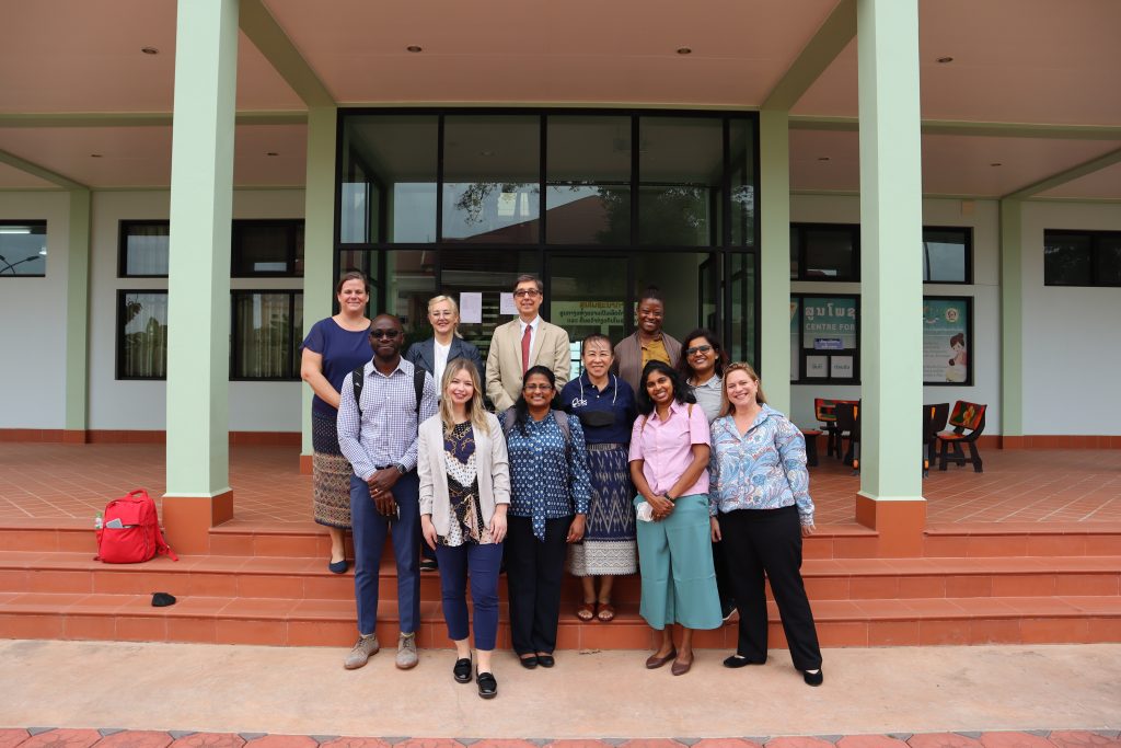 US-based team during visit to Laos. Photo by Thipphakesone Saylath