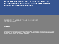 DRMS Kasai and Kasai Central Report
