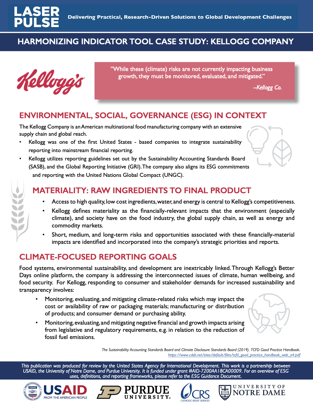 kellogg company case study