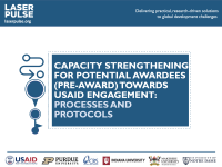Capacity Building Toolkit for Pre-award