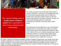 Resilience of Ethiopian Communities- Measure, Understand and Act Project Summary