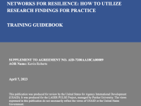 Resilience of Ethiopian Communities- Measure, Understand and Act Project Training Guidebook