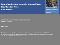 Data-Driven Decision Support for Improved Water Security in East Africa: Final Report